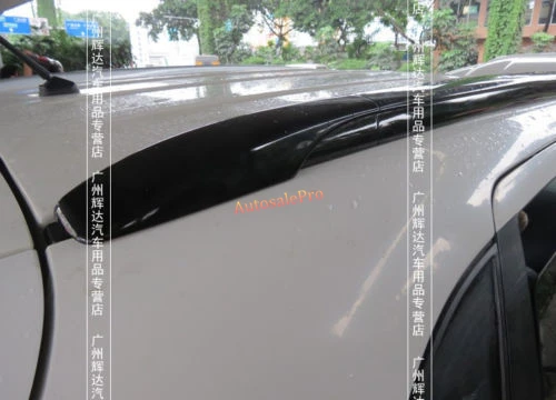 Черный багажник на крышу боковые рейки багажники декоры для Mitsubishi ASX rvr Outlander Sport