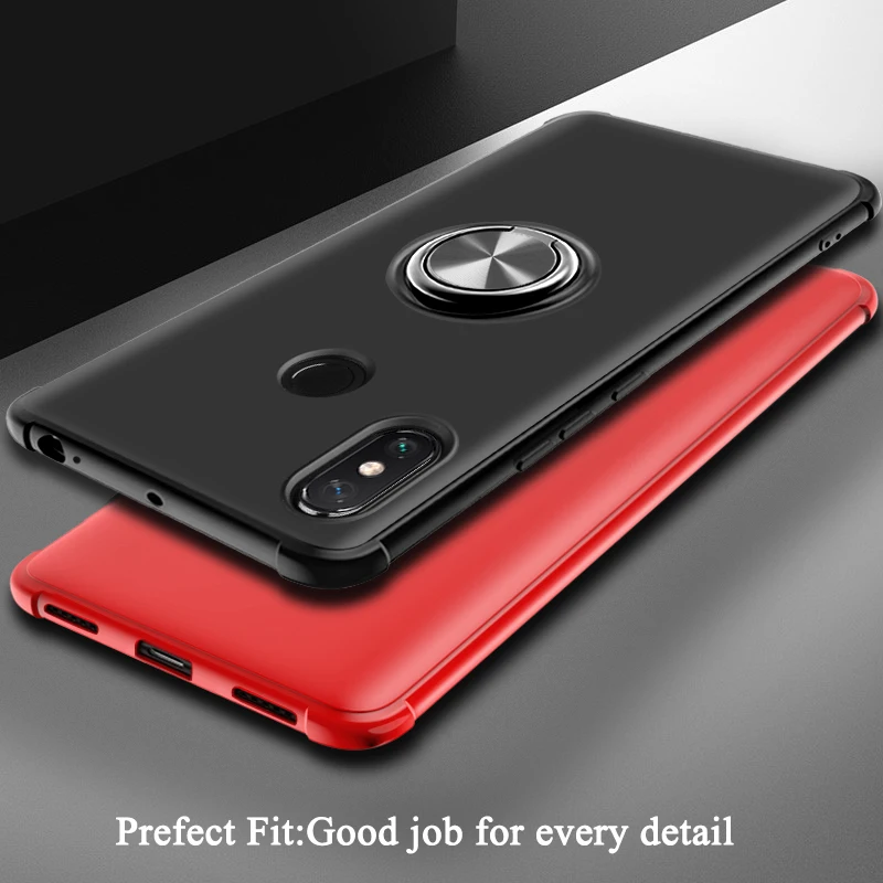 Чехол для телефона для Xiaomi mi Max 3 пальца кольцо держатель мягкий силиконовый Магнитный кронштейн чехол для xiomi Xiaomi mi Max 3 mi Max3 Max3 чехол