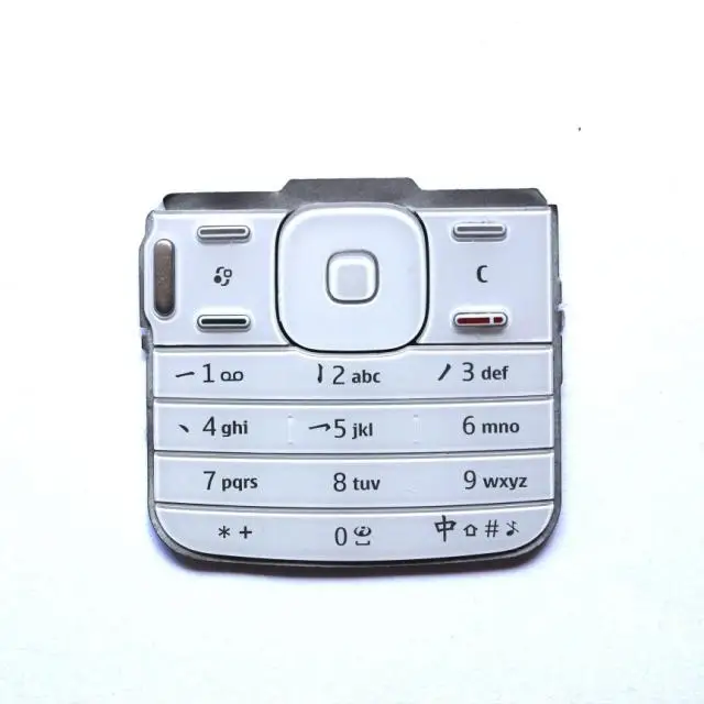 Новая клавиатура Кнопки для Nokia N79 белый черный Замена Ремонт с отверткой