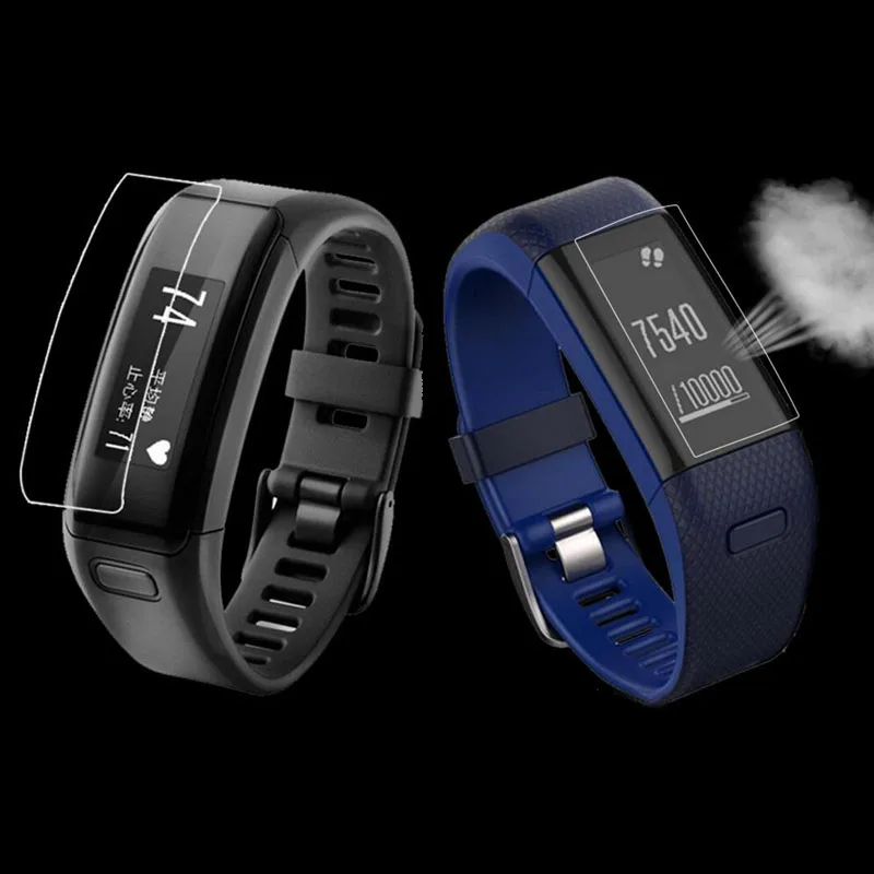2 шт. анти шок Мягкий ТПУ Прозрачная защитная пленка для экрана Garmin Vivosmart HR / + плюс