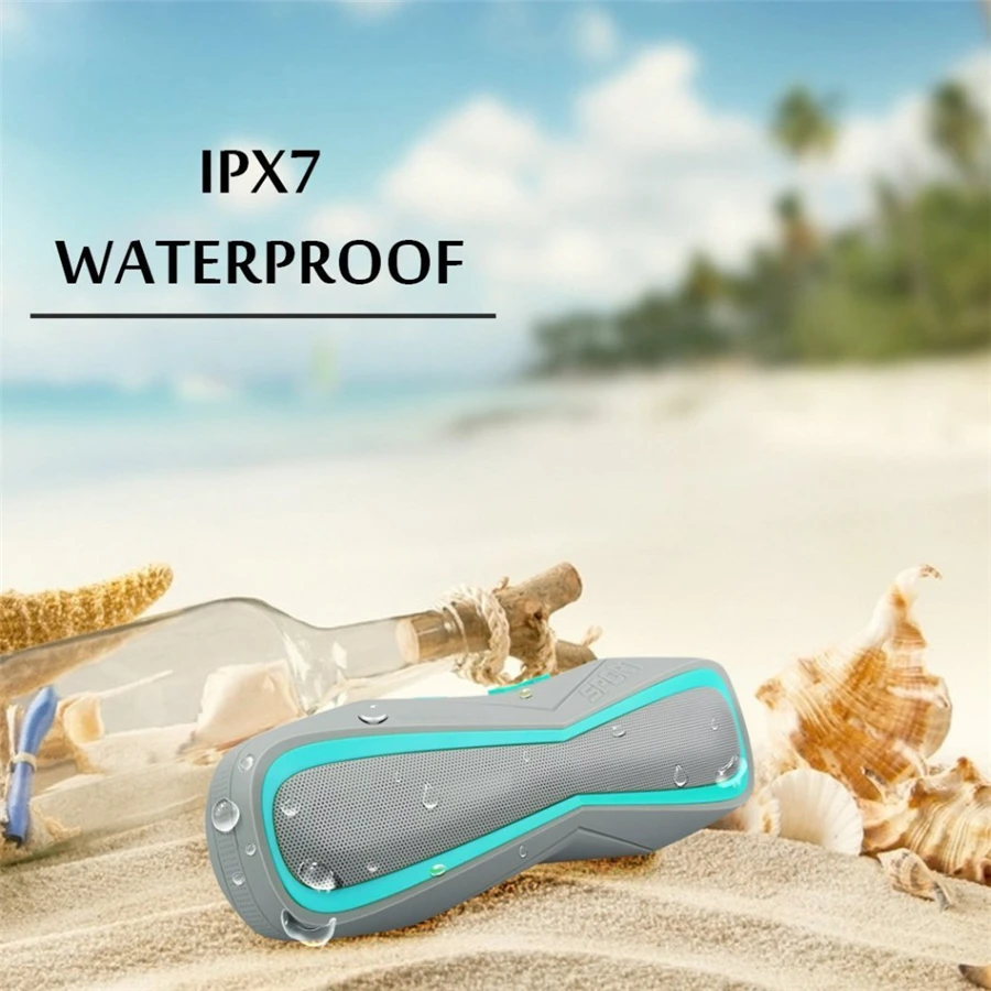 Haptime IPX7 супер водонепроницаемый динамик для спорта на открытом воздухе