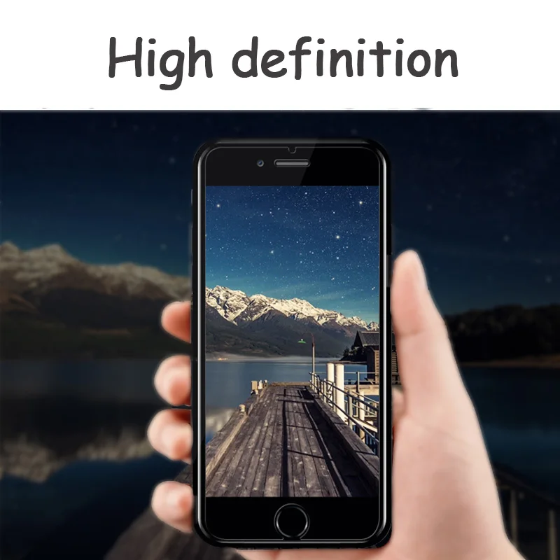 2 шт для apple iphone x стеклянная Защитная пленка экрана закаленное стекло aphone i phone 6 7 8