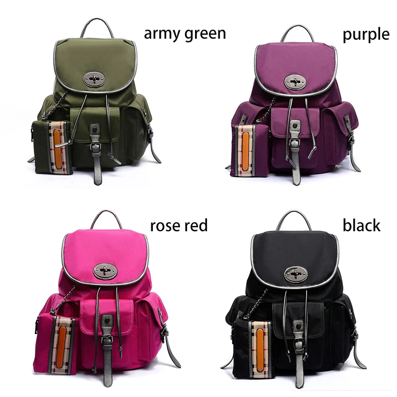 Корейская модная новая сумка через плечо нейлоновая ткань Водонепроницаемая