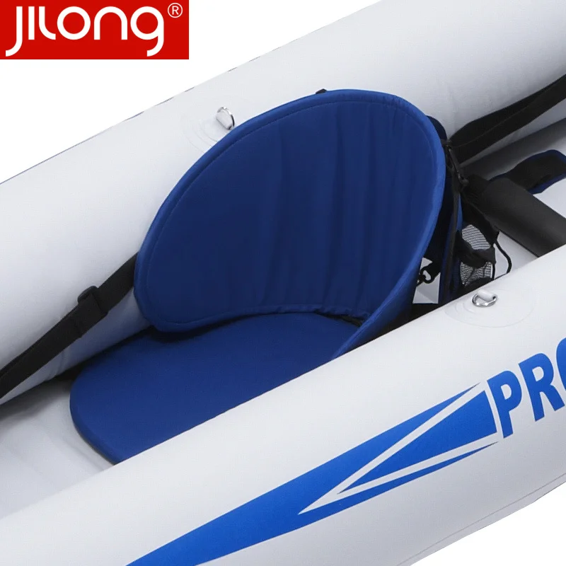 2 person pathfinder canoe inflatable boat sport kayak 400*90cm include seat+foot pump+2 paddle+carry bag | Спорт и развлечения