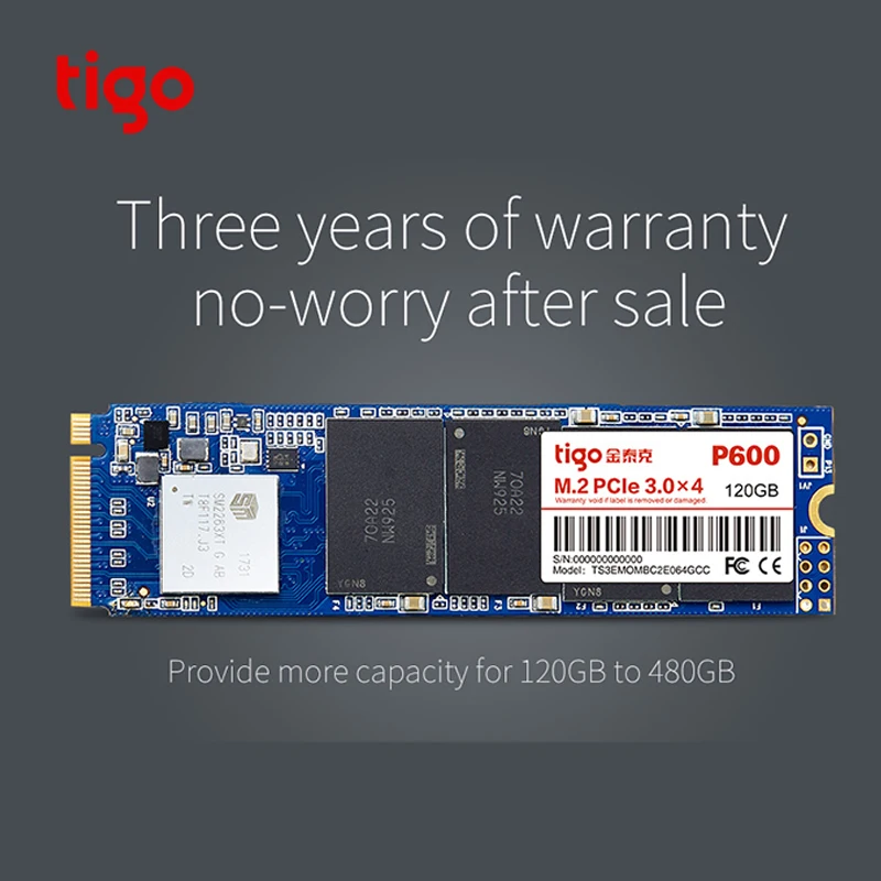 Tigo жесткий диск ssd m2 120 ГБ 240 PCIe 2280 nvme Внутренний твердотельный накопитель PCI e 3.0x4