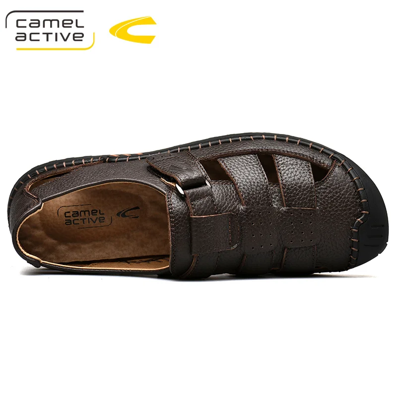 Мужские сандалии Camel Active легкие эластичные на плоской подошве для пляжа