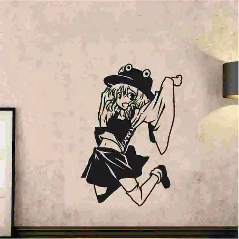 Настенные виниловые наклейки на стену Touhou Project декоративные украшения для дома