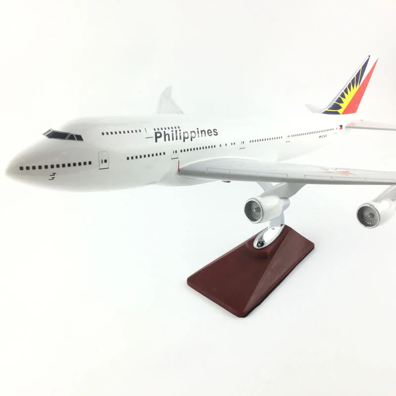 Авиакомпаний 45 47 boeing 747 Филиппины модель самолета Модель имитация на Рождество
