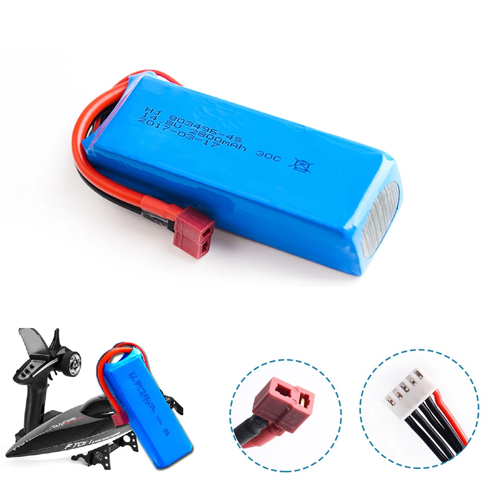1 шт. RC Lipo батарея 14 8 V 2800mah 30C для FT010 FT011 лодка вертолет Квадрокоптер|lipo battery 14.8v|lipo