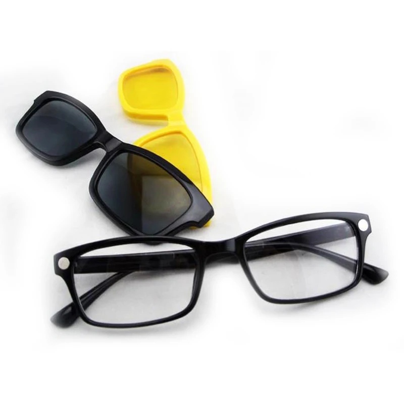 Новые женские 4 в 1 очки для чтения с магнитной оправой близорукости мужские