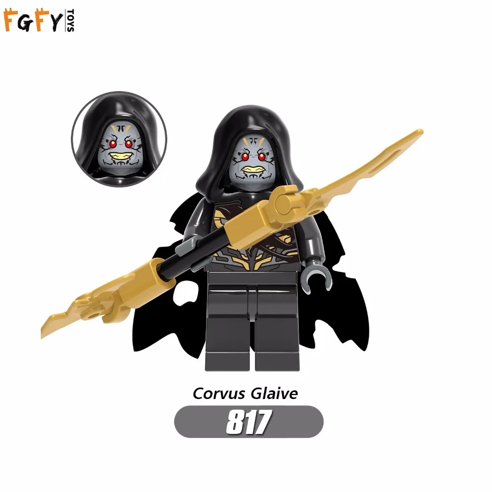 Популярный конструктор фигурки Corvus Glavive Ningago колбаса человек модле пластиковые