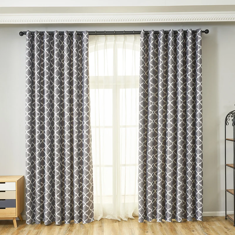 Затемненные шторы в европейском стиле для гостиной спальни кухни занавески