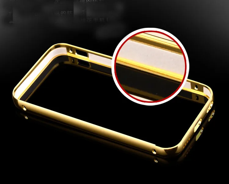 Для Apple iPhone 5C модный хромированный алюминиевый бампер рамка металлическое