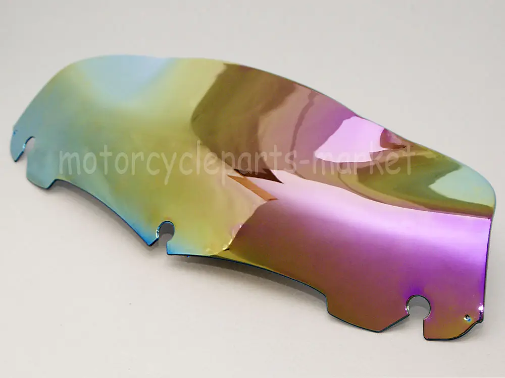 7 &quotИридиевый мотоциклетный щит от ветра дефлектор Экран лобового стекла Ветер