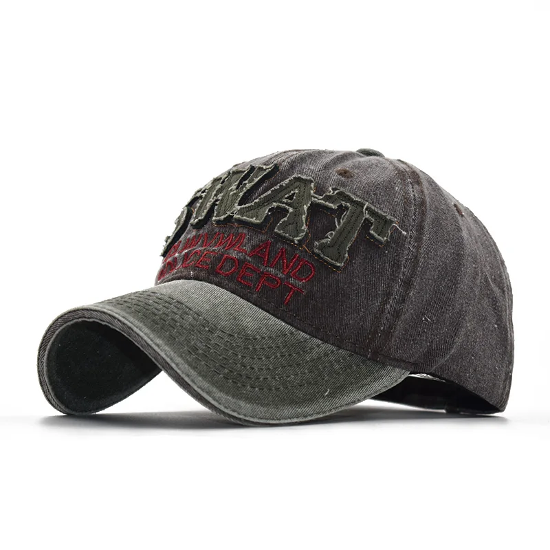 Унисекс модная мужская бейсбольная кепка Swat женская Snapback хлопковая Повседневная