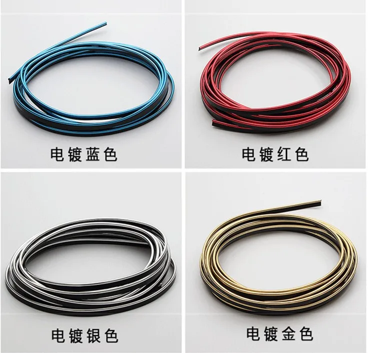 Тип вставки приборной панели декоративные линии автомобиля стикер аксессуары