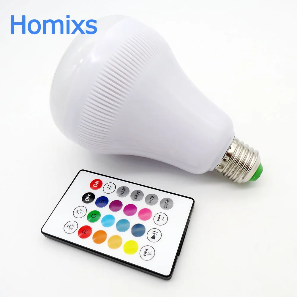 Дешевые E27 светодиодная пламенная лампа лампочка громкоговорителя с bluetooth RGB