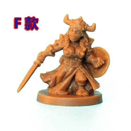F Литье под давлением 1: 72 Cool Miniornot настольная игра для ролевых игр модель Cmon бесконечный Темный массивный темный герой - Цвет: F