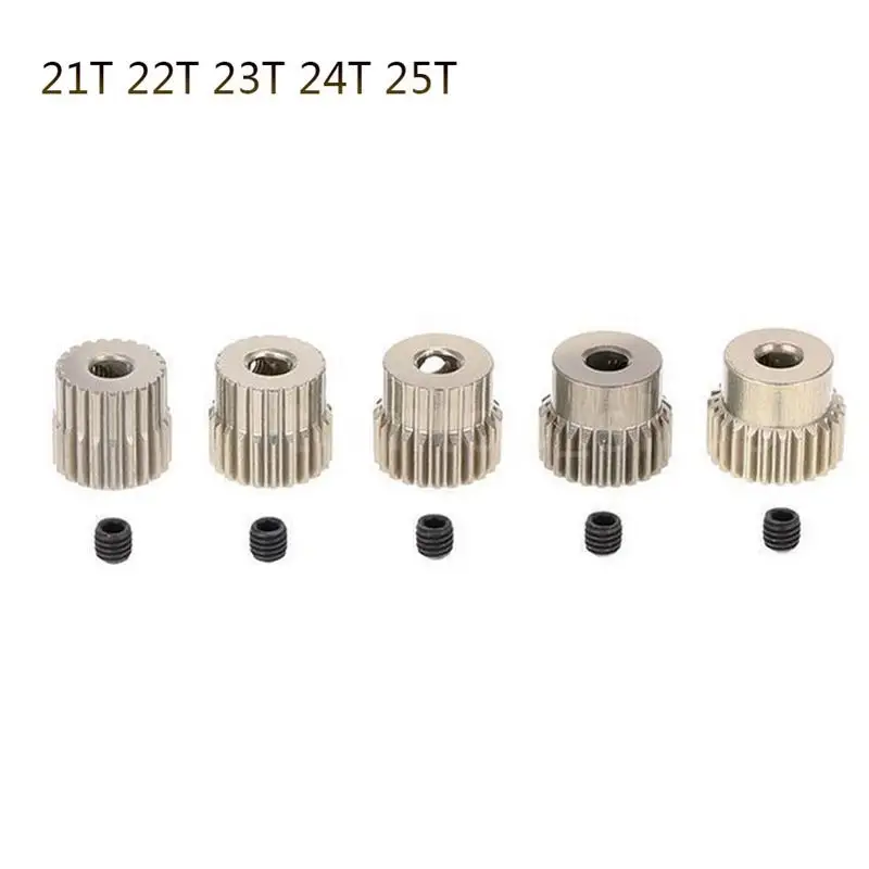 a 64DP 3,175 мм 21T~ 50T Шестерня двигателя шестерни для 1/10 RC бесщеточный автомобильный двигатель - Цвет: a