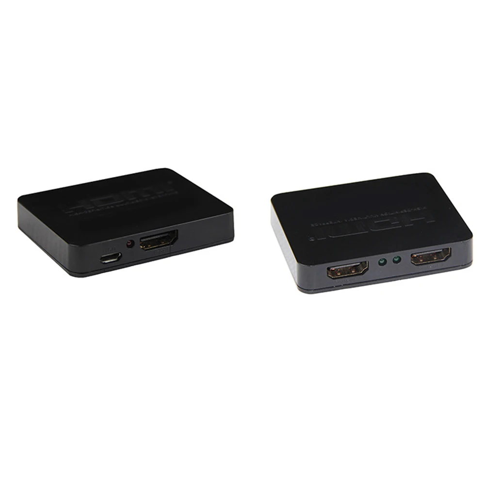 Новый Full HD 4K HDMI сплиттер 1X2 2 порта ретранслятор усилитель концентратор 3D 1080p 1 в Out