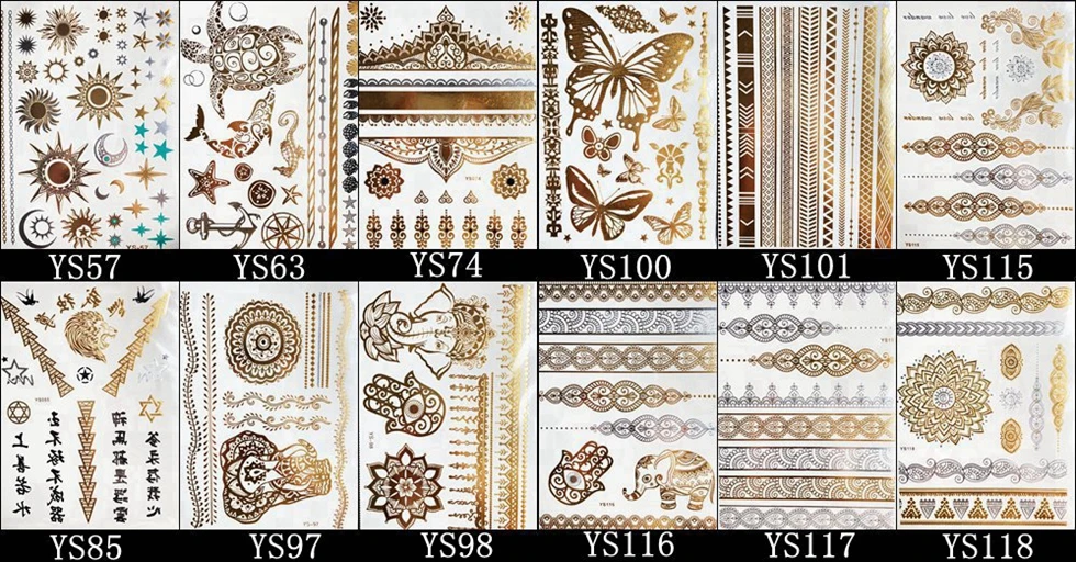 YURAN, 50 шт.,, флеш-боди-арт, татуировка, временная, акварельная, цветок, волк, тату для мужчин и женщин на руку, на ногу, поддельные татуировки, наклейка