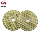 Алмазная шлифовальная подушка, 4 дюйма, диаметр 100 мм, 10 шт.лот, для полировки гранита, бетона, пола