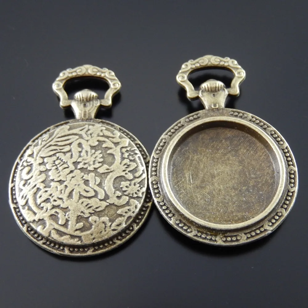 Оптом От GraceAngie 10 шт. античный стиль бронза фоторамка рамка камеи пустая основа