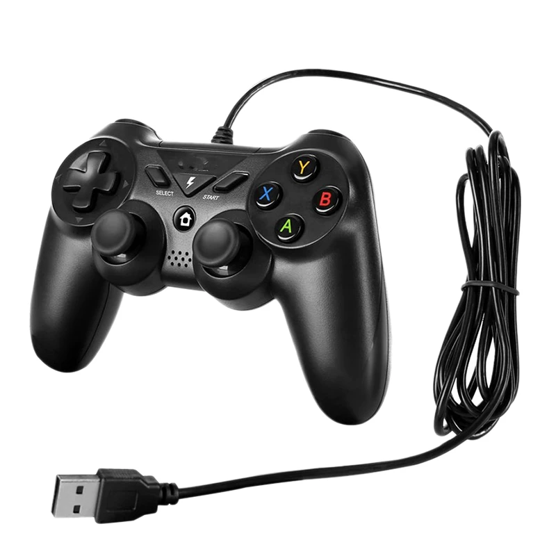 OPQ проводной Android контроллер Поддержка Ps3 ПК Psv платформа|Геймпады| |