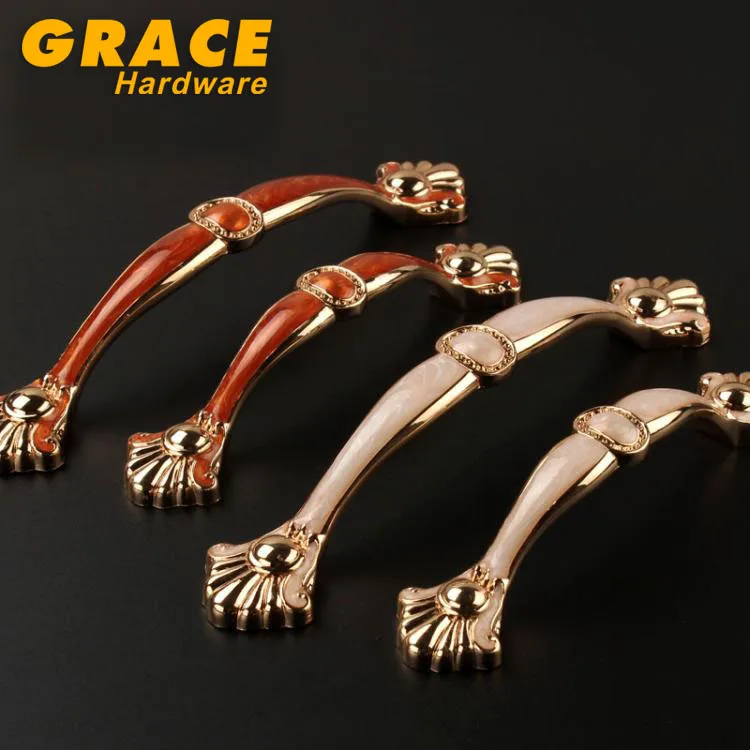 Роскошная благородная ручка Европейский стиль современная мебель для шкафа