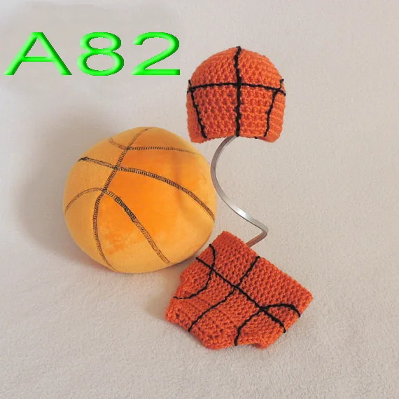 Бесплатная доставка детская шапка Красная Вязаная крючком футбольная для регби