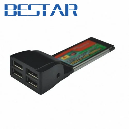 480 Мбит/с USB 2.0 Интерфейс Экспресс PC Card Latop Тетрадь адаптер ExpressCard 34 мм 4 P |