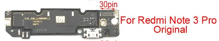 Original -Note 3 Pro 10 шт./партия, USB порт Зарядное устройство Док-станция разъем зарядная плата гибкий кабель для Xiaomi Redmi Note 3 Pro Se специальное издание 152 мм - Цвет: Original -Note 3 Pro