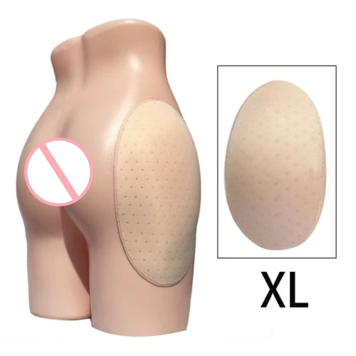 XL 2 шт. дышащий силиконовый подтяжка ягодиц хип-ап Мягкий бум Корректирующее белье ягодицы увеличение повторного использования стикер унисекс XXL - Цвет: XL