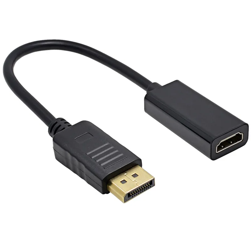1 8 м 3 позолоченный Displayport DP to HDMI кабель конвертера 1080P аудио видео для ПК