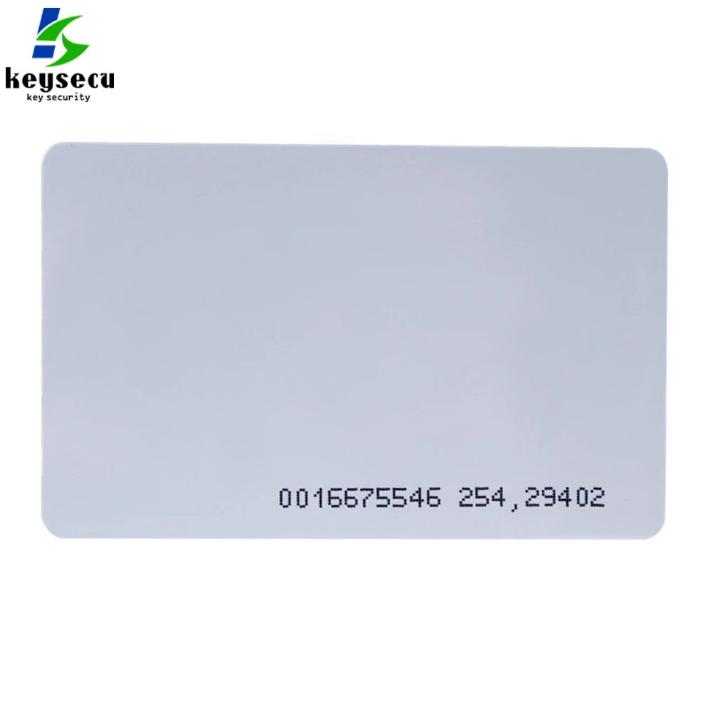 100 шт. низкая стоимость rfid-карты близость смарт-карты RFID 125 кГц TK4100 EM ID Card EM4100 ISO