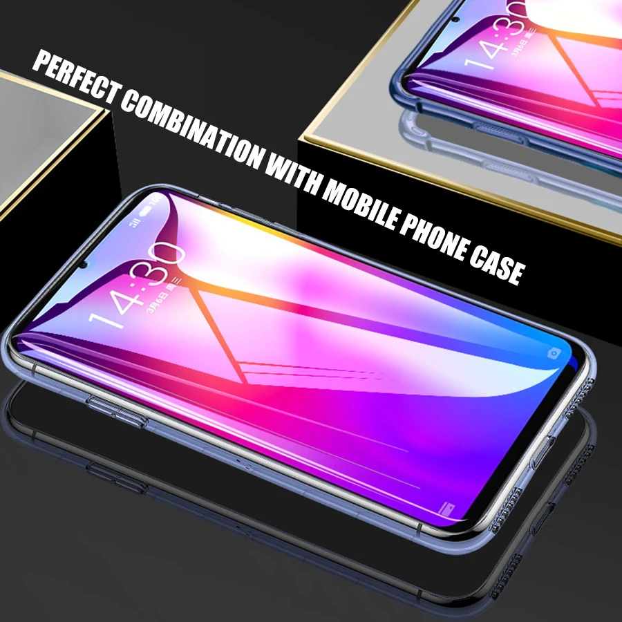 9D полное покрытие закаленное стекло для meizu 16th 16s Note9 8 Защитная пленка экрана Meizu