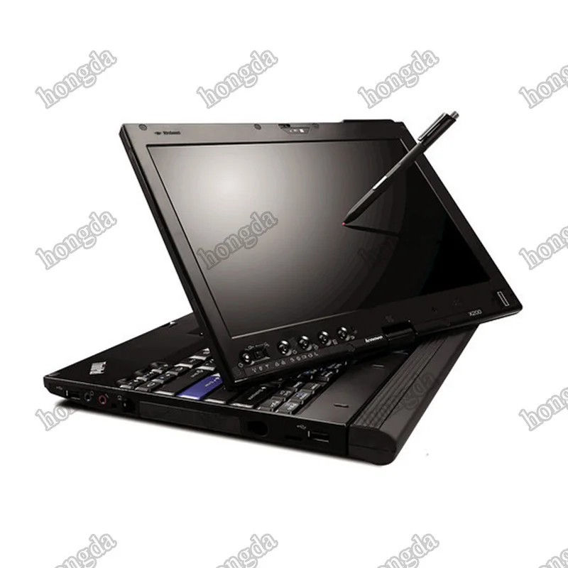 Звезда C4 SD подключения инструмента диагностики с lenovo X200t ноутбук установлен