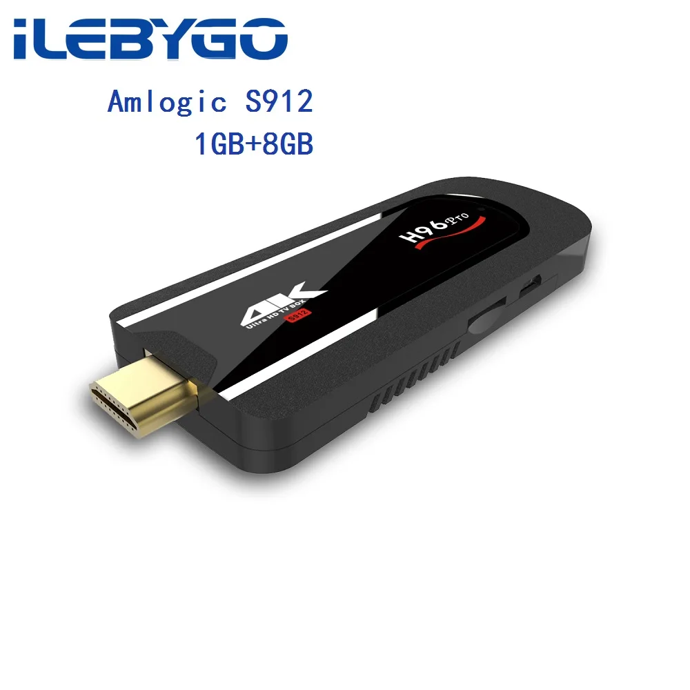 Мини-ТВ-приставка H96 Pro 4k Восьмиядерный процессор Amlogic S912 DDR3 2 Гб ПЗУ 16 ГБ Android 7 1