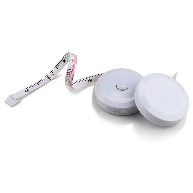 Портативная измерительная лента Выдвижная линейка сантиметр пояс дюймовая