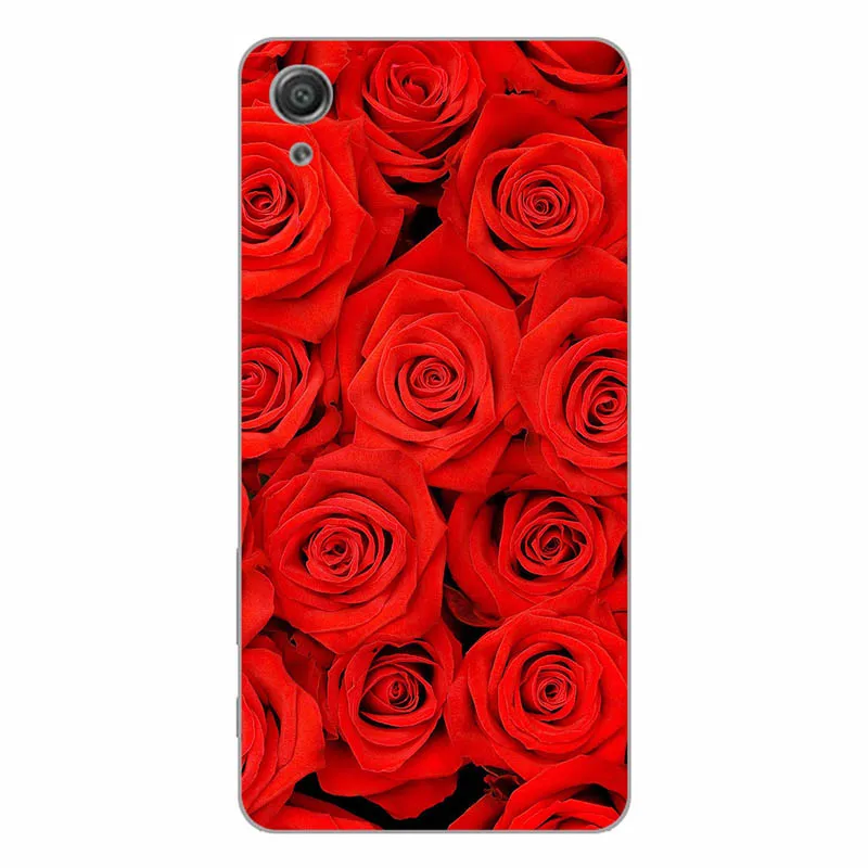 Модный мягкий чехол из ТПУ с рисунком для Sony Xperia Z2 мягкого D6502 D6503 D6543 телефона