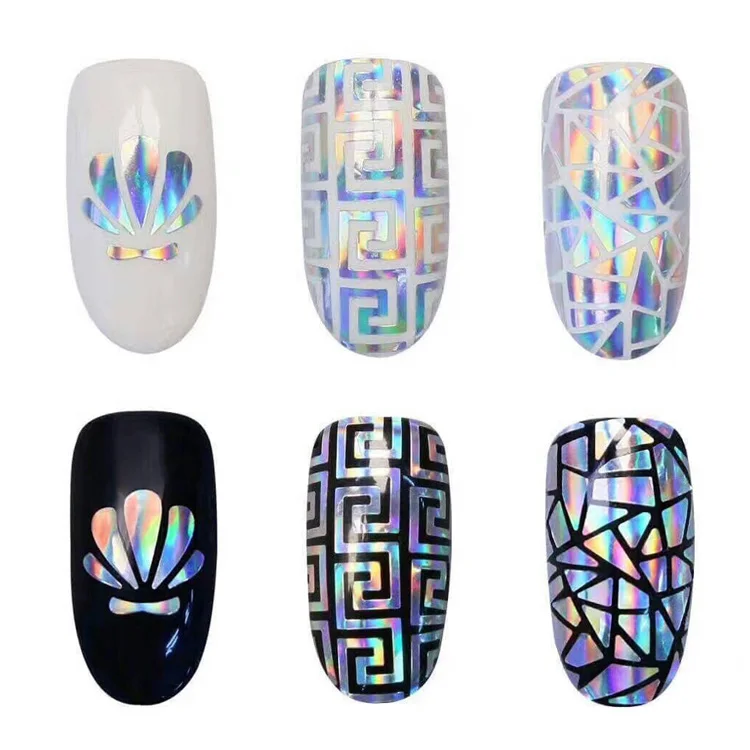 Новые и горячие 5 шт 3D симфония клейкая оболочка стеклянные наклейки двойного