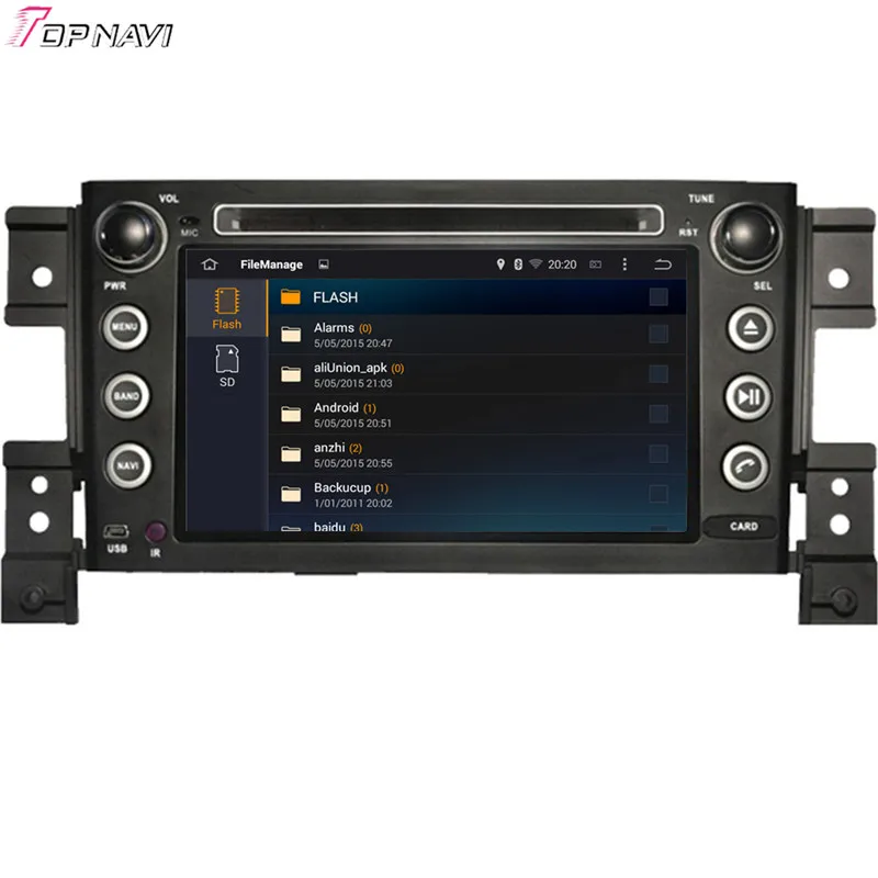 Topnavi 7''Quad Core Android 6 0 Автомобильный DVD проигрыватель для SUZUKI GRAND VITARA 2005