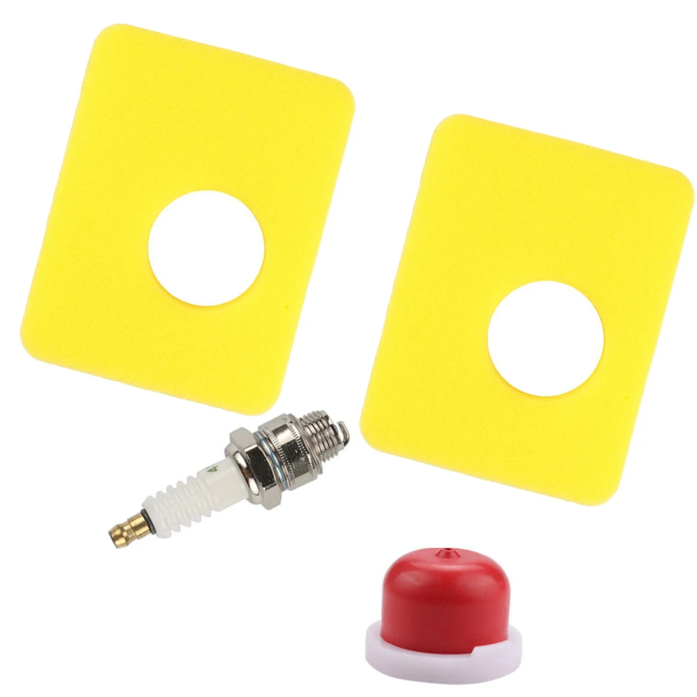 Газонокосилка воздушные фильтры Свеча зажигания ДЛЯ Briggs & Stratton 450e 500e Series садовый