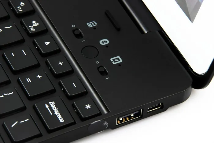Беспроводной Bluetooth Алюминий клавиатура чехол для IPAD 2/3/4 A1376 A1395 A1397 A1458 A1459 клавиатура 7 цветов подсветка, чехол-книжка
