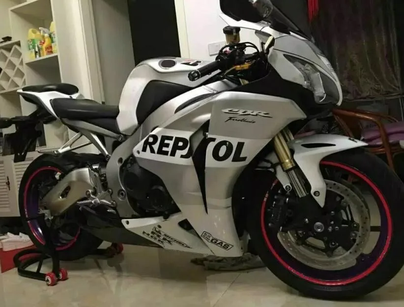 Новый ABS Обтекатели набор подходит для CBR1000RR CBR1000 CBR 1000 RR 2008 2009 2010 2011 литьевая форма