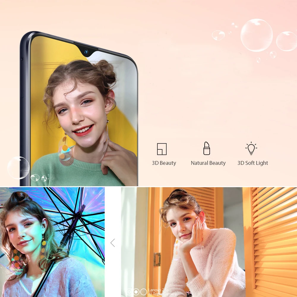 Lenovo Z5s, 6 ГБ, 128 ГБ, 18:9, 6,3 дюймов, экран для распознавания лица, процессор Snapdragon 710, Восьмиядерный мобильный телефон с отпечатком пальца