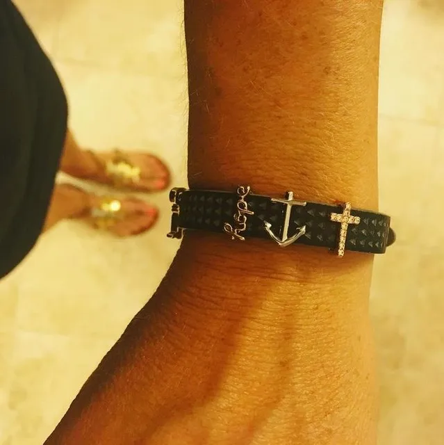Vinnie Дизайн Ювелирные изделия якорь горка талисманы подходит на вратарь браслет