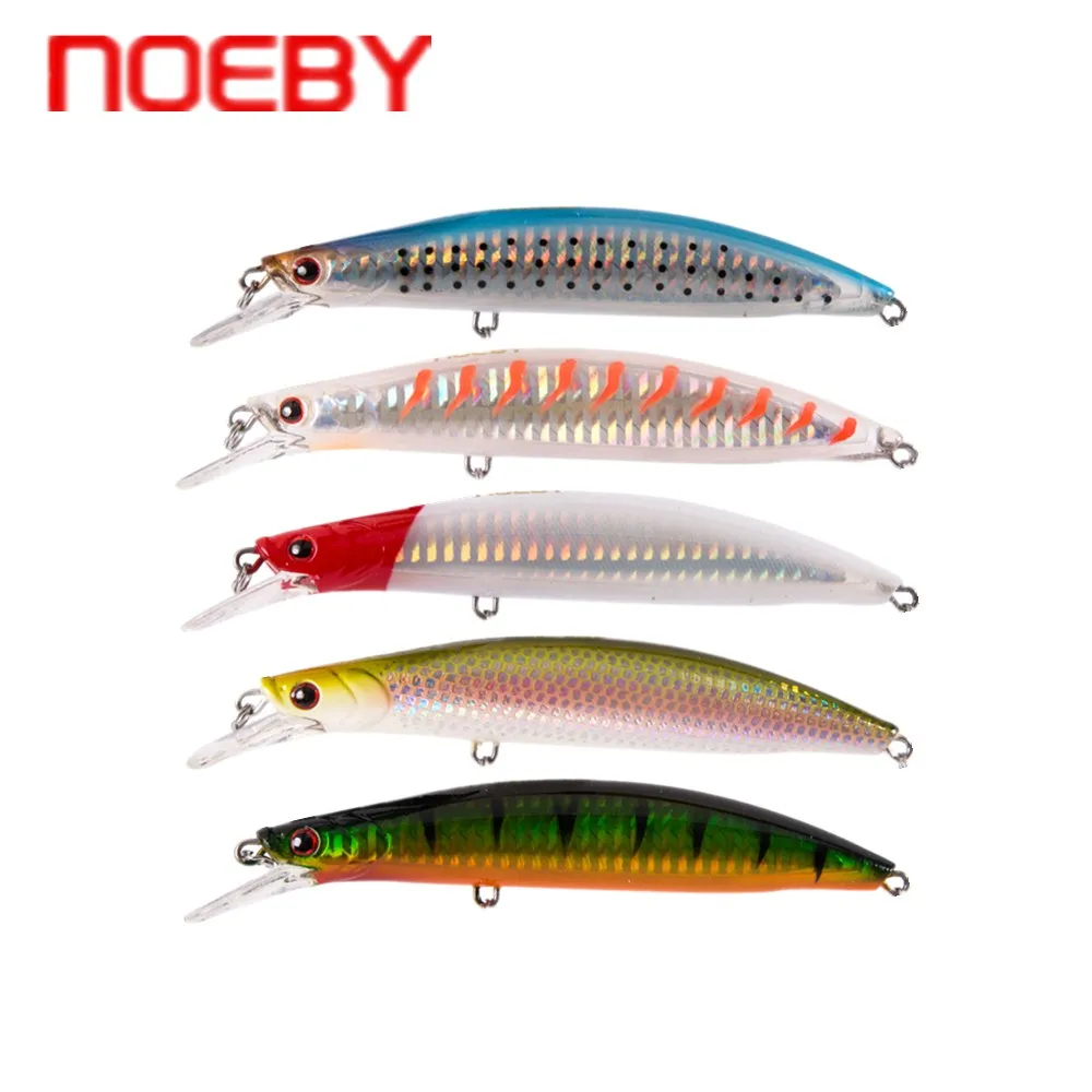 NOEBY 100/120/135 мм 16 г 22 28 рыболовная приманка в виде гольяна Франция искусственная