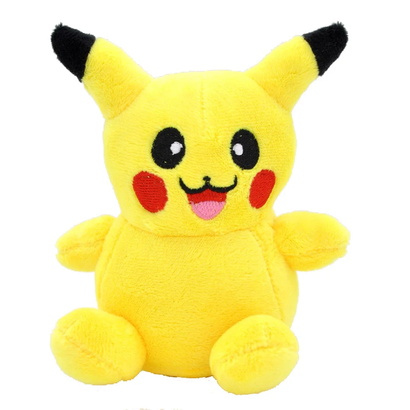 pikachu 15cm Милый эльф Пикачу Пичу лапрас торшик белка Chikorita Psyduck marill Mew плюшевая игрушка мягкая кукла прекрасная коллекция подарок - Цвет: pikachu 15cm