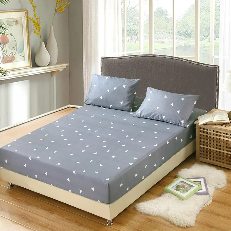 Чехол для матраса с принтом фламинго эластичный матрас против пылевого клеща